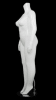 glossy white plus size female mannequin changeable heads retail display mannequins express - Image 3 of 0