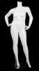 matte white plus size female mannequin hands on hips retail display mannequins express - Image 2 of 0