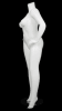 matte white plus size female mannequin hands on hips retail display mannequins express - Image 3 of 0