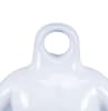 Glossy white infant body form with built-in hanger - Image 2 of 0