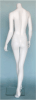 Matte White Female Headless Mannequin Walking Pose - Image 5 of 0