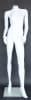 Matte White Headless Female Mannequin Stylish Standing - Image 1 of 0