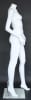 Matte White Headless Female Mannequin Stylish Standing - Image 2 of 0