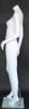 Matte White Female Headless Mannequin Hand on Hip - Image 4 of 0