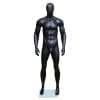 6'2" Muscular Matte Black Male Egghead Mannequin - Image 2 of 0
