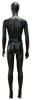 Matte Black Female Mannequin - Six Pack Abs - Image 3 of 0