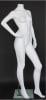 Matte White 5' 5" Headless Female Mannequin - Right Hand on Hip - Image 4 of 0