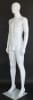 6'2" Matte White Egghead Male Mannequin - Image 2 of 0