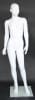 Matte White Abstract Female Mannequin 10/11 Years Old - Image 1 of 0