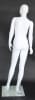 Matte White Abstract Female Mannequin 10/11 Years Old - Image 3 of 0