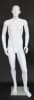 Teenage Male Matte White Abstract Mannequin - Image 1 of 0