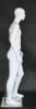 Teenage Male Matte White Abstract Mannequin - Image 2 of 0