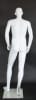 Teenage Male Matte White Abstract Mannequin - Image 3 of 0