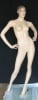 Realistic Light Fleshtone Female Mannequin - Hands on Hips - Image 2 of 0
