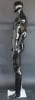 Glossy Black Athletic Egghead Male Mannequin - Image 4 of 0