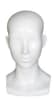 Gloss White Female Fiberglass Display Head - Image 1 of 0