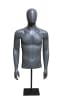 Male Torso Head Arms Gray - Image 1 of 0