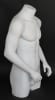 Matte White  Male 3/4 Form Display - Image 4 of 0