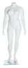 Matte White Female Headless Mannequin Plus Size - Image 1 of 0