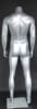 Silver Male Headless Mannequin Athletic - Image 3 of 0