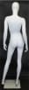 5'10" egghead female mannequin full body retail display form for fashion clothing presentation - Image 4 of 0