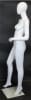 5'10" female egg head mannequin full body retail display form for fashion clothing presentation - Image 3 of 0