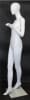 5'10" female egg head mannequin full body retail display form for fashion clothing presentation - Image 3 of 0