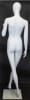 5'10" female egg head mannequin full body retail display form for fashion clothing presentation - Image 4 of 0