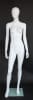 Matte White Female Egghead Mannequin 5'9" Height - Image 1 of 0