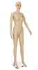 Female Mannequin in Tan with Makeup Unbreakable Plastic - Image 1 of 0