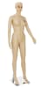 Female Mannequin in Tan with Makeup Unbreakable Plastic - Image 2 of 0