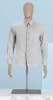 Height Adjustable Egghead Male Dress Form Mannequin Light Flesh Tone - Image 2 of 0