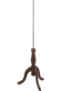 Child display dress form with natural canvas torso on wooden tripod base adjustable retail mannequin for boutiques and designers - Image 4 of 0