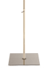 Child display dress form with natural canvas torso on flat metal base - adjustable retail mannequin for boutiques and designers - Image 4 of 0