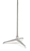 Female display dress form with natural canvas torso on metal tripod base adjustable retail mannequin for boutiques and designers - Image 4 of 0