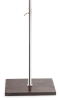 Female display dress form with natural canvas torso on wooden flat base  adjustable retail mannequin for boutiques and designers - Image 4 of 0