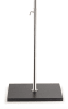Female display dress form with natural canvas torso on wooden flat base adjustable retail mannequin for boutiques and designers - Image 4 of 0
