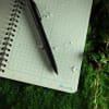 Rite in the Rain FIELD JOURNAL Notebook - Yellow with a side spiral. Made with a Polydura cover and wire-o binding. The 4 5/8 in x 7 in size books also have Field patterns available with numbered pages. 64 pages (32 sheets). This book is waterproof. - Image 3 of 0
