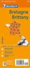 Bretagne - Brittany France travel & road map. This map will provide you with an extensive coverage of primary, secondary and scenic routes of Brittany. Includes a city map of Rennes. In addition to Michelin's clear and accurate mapping, this regional map - Image 2 of 0