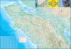 The essential ITMB Vancouver Island Travel Map. Find Victoria, Tofino, Pacific Rim Park, West Coast Trail, Butchart Gardens, and all ferry routes. - Image 2 of 0