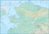 The essential double-sided map for exploring Alaska. Features roads, ferry routes, parks, and the Pan-Americana Highway segment. Includes the Panhandle, Kenai Peninsula, & Aleutians. Detailed legend with hospitals, border crossings, and visitor center - Image 3 of 0
