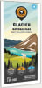 Topographic recreation map of Glacier National Park, BC, featuring hiking trails, backcountry ski routes, and alpine hut locations. - Image 1 of 0