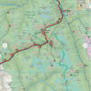 Topographic recreation map of Glacier National Park, BC, featuring hiking trails, backcountry ski routes, and alpine hut locations. - Image 3 of 0