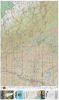 This recreation topographic map for the Rocky Mountain Foothills around Rocky Mountain House and Red Deer highlights all the roads, fishing lakes & streams, front and backcountry campsites, paddling routes for canoeing and kayaking, wildlife viewing areas - Image 2 of 0