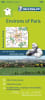 Paris & Vicinity France Travel Map. The MICHELIN zoom map Environs of Paris is the ideal travel companion to fully explore Paris and its surrounding areas, thanks to its easy-to-use format and its scale of 1:100,000. In addition to Michelin's clear and ac - Image 1 of 0