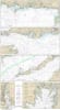 NOAA Chart 13229. SET OF TWO MAPS. Nautical Chart of South Coast of Cape Cod and Buzzards Bay. NOAA charts portray water depths, coastlines, dangers, aids to navigation, landmarks, bottom characteristics and other features, as well as regulatory, tide, an - Image 1 of 0