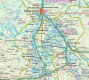 Explore Sudan and South Sudan with this detailed travel map. Features color-coded elevation, highlighted road networks, and essential tourist information. - Image 2 of 0