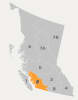 Backroad Mapbooks Lower Mainland BC Fishing Mapbook showing bathymetric lake depth charts, river hot spots, and stocking information. - Image 2 of 0