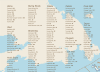Alaska Detail Federally Recognized Tribes wall map by the Bureau of Indian Affairs showing Alaska Native Regional Corporations, village entities, and BIA regions. - Image 2 of 0