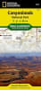 Canyonlands National Park Utah Trail Map. Key areas of interest featured on this map include Canyon Rims Recreation Area, Glen Canyon National Recreation Area, the Island in the Sky district, the Needles district, and the Maze district. Glen Canyon Nation - Image 1 of 0